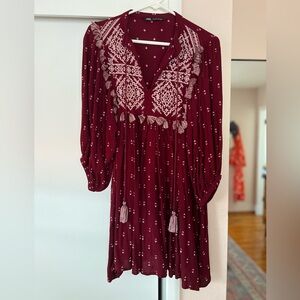 Zara Bohemian Mini Dress